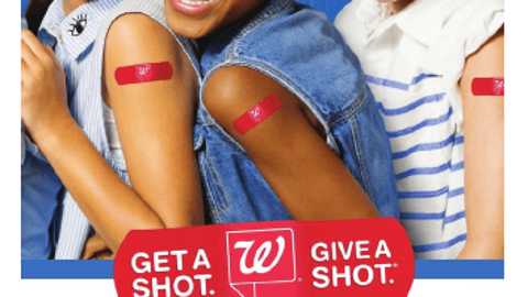 Walgreens 'Get a Shot. Give a Shot' Coupon Book Feature